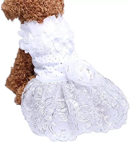 HOUKAI vjenčanje za kućne ljubimce princeza fensi suknja štene haljina velika suknja