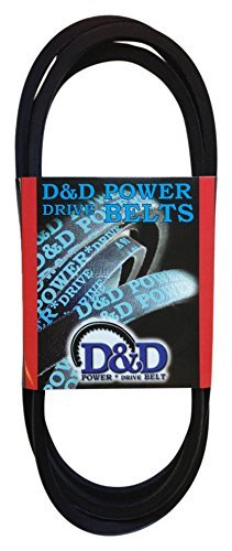 D & D Powerdrive 419744 Zamjenski remen, A / 4L, 1 -Napodan, 34 dužina, guma