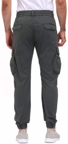 Lepoar Muške planinarske pantalone Joggers Slim Fit Stretch Lagane casual radne hlače sa džepovima