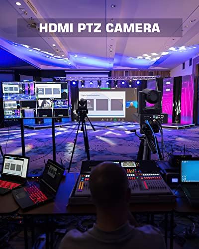 Chameye HDMI PTZ kamera 30x optički zum AI Automatsko praćenje PTZ kompleta kamere + PTZ kontroler kamere za crkvene ogorčene događaje, C730 + E300