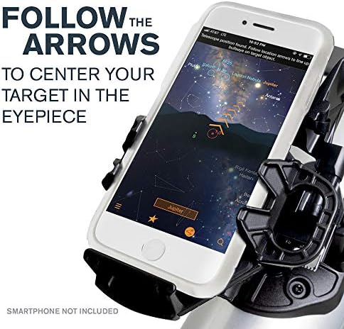 Celestron - Starsense Explorer Lt 114az aplikacija za pametne telefone-omogućen teleskop-radi sa aplikacijom StarSense koja će vam pomoći da pronađete zvijezde, planete i više - 114 mm Newtonian Reflector-kompatibilan s iPhoneom/Androidom