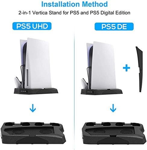 2-pack PS5 Grip prikrivanje, zaštitni poklopac silikonske kože za reprodukciju 5 Dualsense bežični kontroler sa 8 kape za hvatanje palca