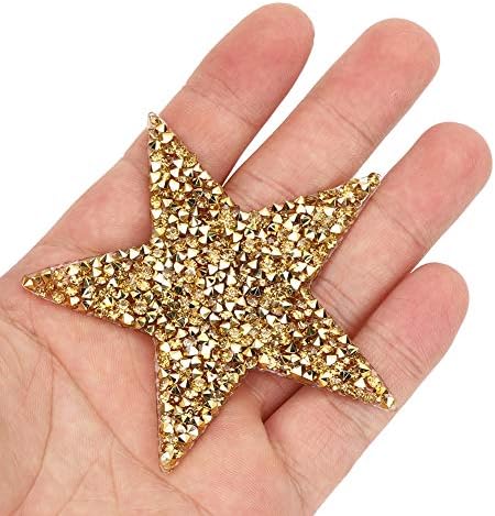 Naljepnica od zvijezde Rhinestone, 10pcs Glitter Glitter Rhinestones flasteri Applique ljepilo