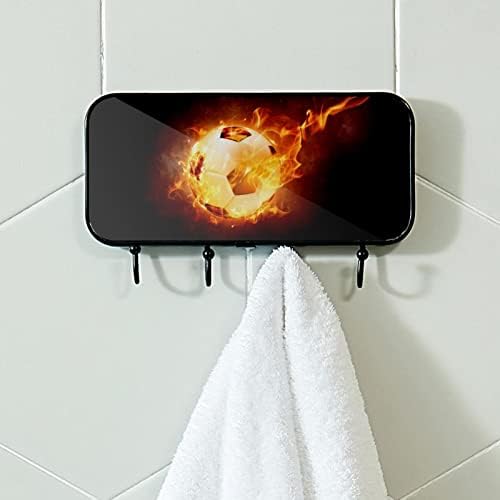 Držač ručnika Zidni nosač ručnika u kupaonici Decor Cathrobe Robe kaput Odjeća za spaljivanje fudbalskog