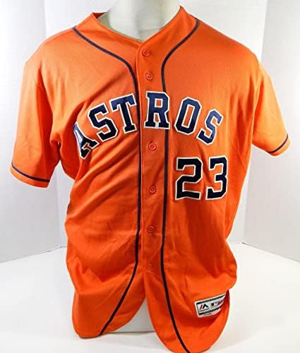 2013-19 Houston Astros # 23 Igra Polovni narančasni dres Natplata uklonjen 48 DP25502 - Igra Polovni MLB dresovi