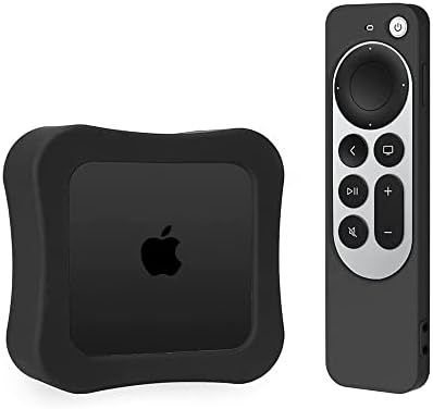 Pofeiwode Zaštitna futrola za Apple TV 4K 2022 daljinski, proklizavajuće silikonske poklopcem za Apple TV