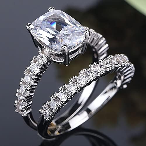 2023 Izvrsni puni dijamanti za žene za žene Angažovanje cirkonskih prstena za nakit Pokloni