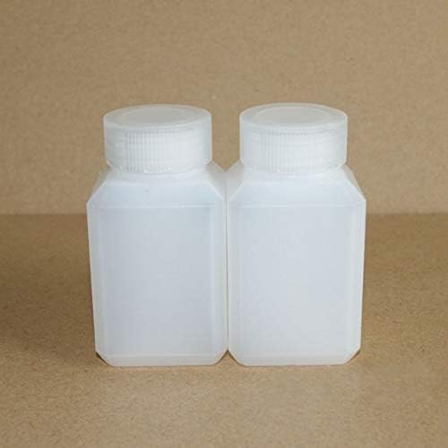 Welliest 100pcs Prozirna repunalna boca prazna plastična posuda za tekuće ulje, BPA besplatno