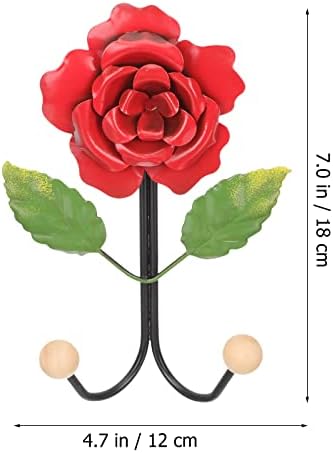Kabilock urezan urezan urezan urezan uređen dekor Zidne kuke za ruže dizajn vješalica za vješanje visina Ključe za skladištenje metalnih vješalica Metalne vješalice ručnike kuke za ručnike