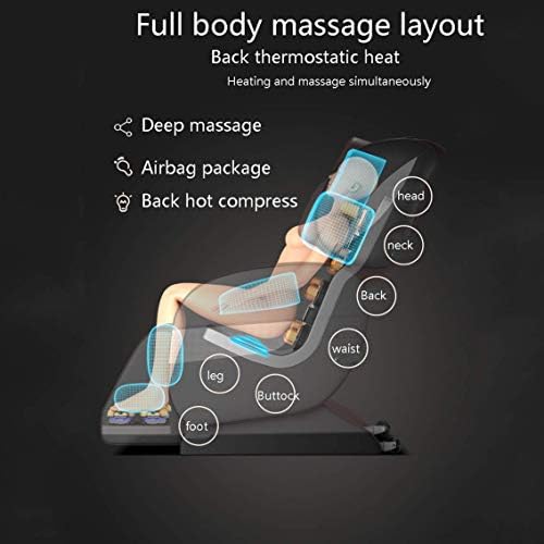 Luksuzna stolica za masažu za slobodno vrijeme masažna stolica ILK-718 inteligentna fotelja za opuštanje cijelog tijela - automatski sistem masaže-nulta gravitacija-grijanje-električna Sofa-masažna Sofa stolica za starije osobe