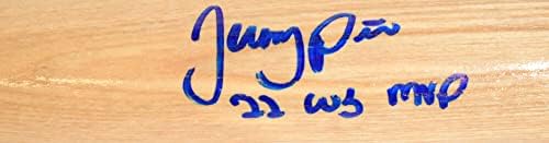 Jeremy Pena autografirala Louisville Slugger Pro beseball palica sa MLB-om MLB hologram plava