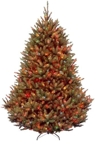 Nacionalna stabla kompanije Prethilej umjetno božićno drvo | Uključuje prethodno nagnute višebojne svjetla