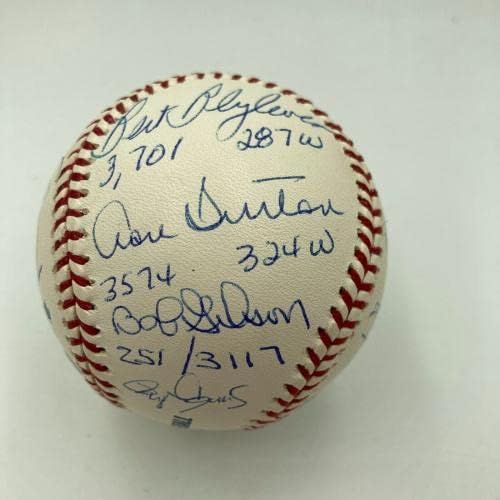 3.000 Strikeout Club potpisan bejzbol Nolan Ryan Tom Seaver Randy Johnson Tristar - autogramirani bejzbol