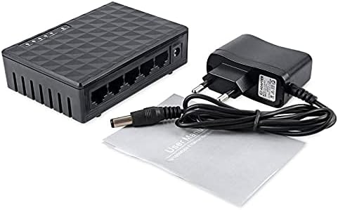 Konektori 5 Port Gigabit Fast Ethernet prekidač 10/100 / 1000Mbps Network Switch adapter US CUP utikač -