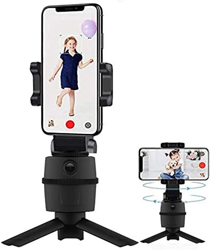 Poštanski postolje i montiranje kompatibilni sa Alcatel 1 - Pivottrack Selfie stalk, praćenje lica za praćenje lica nosač za postolje za Alcatel 1 - Jet Black