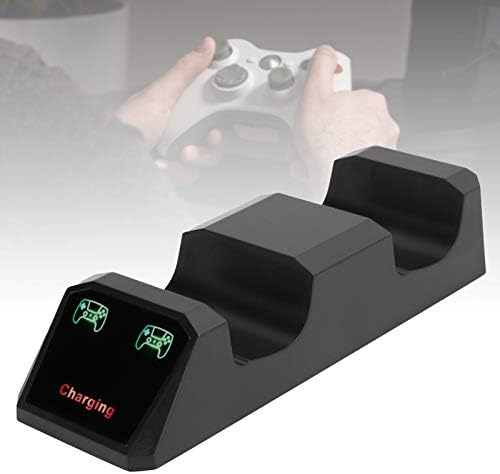 Vomeko ABS Gamepad punjač za dvostruko punjenje, PS5 bežični kontroler sa indikatorom, priključak za brzo punjenje,