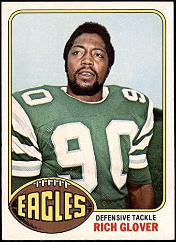 1976 FAPPS 121 Rich Glover Philadelphia Eagles NM + Eagles Nebraska