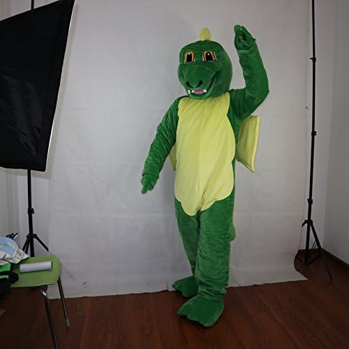 Green Dinosaur Magic Dragon Costim Masctor crtana fantastična haljina za zabavu