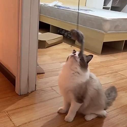 CITICOP uvlačenje odskakanje miša mačka igračka viseća vrata CAT Scratch konop za plišanje teaser igračka interaktivna mačka igračka za kućne ljubimce