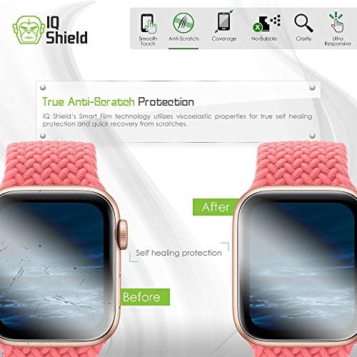 IQ zaštitni zaštitnik zaštite kompatibilan sa Apple Watch SE Anti-Bubble Clear Film