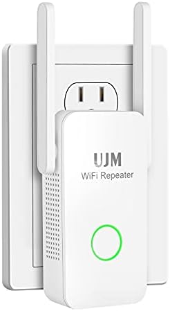 UJM WiFi ekstender, 1200mbps WiFi Ekstenderi pojačivač signala za dom, WiFi Booster 2.4 & 5GHz Dual Band,
