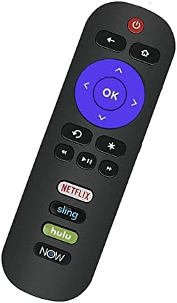 Univerzalni daljinski upravljač Kompatibilan je sa svim TCL Roku TV Remote sa Netflix, Sling, Hulu i
