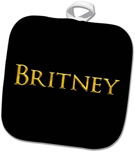 3Droza Britney Popular Girl naziv u SAD-u. Žuta na crnoj talismanu - Pothilders