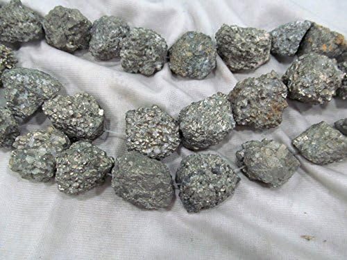 25-40 mm originalni sirovi pirit kristalni nuggets, besplatni oblik željezo Chunky Gold pirit rock perle,