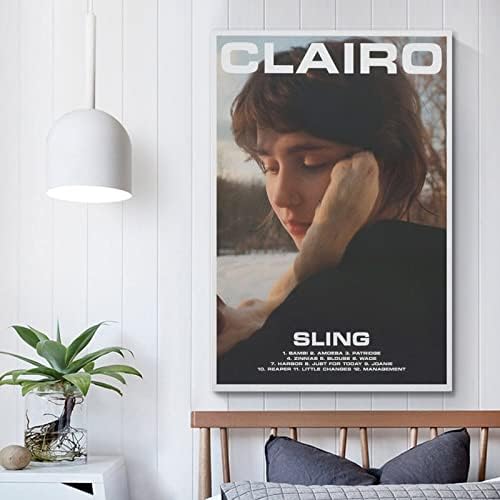 BAOBAOSHU Clairo Poster Sling album Cover Poster Dekorativno slikarstvo platneni zidni posteri i umjetnička