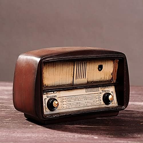 Vintage Radio Craft Ornamenti, Retro Radio desktop ukrasi, sintetička smola izvrstan Radio Model,