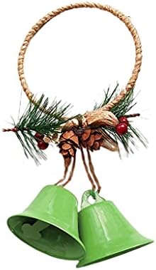 Božićni Ukrasi, Božićno Drvo Dvostruka Zvona Lažni Borovi Pinecones Luk Vrata Zidna Vješalica Ukrasi Viseći