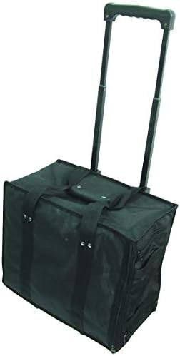 888 Display USA® Velika crna torbica za nošenje nakita drži do 17 standardnih ležišta za izlaganje