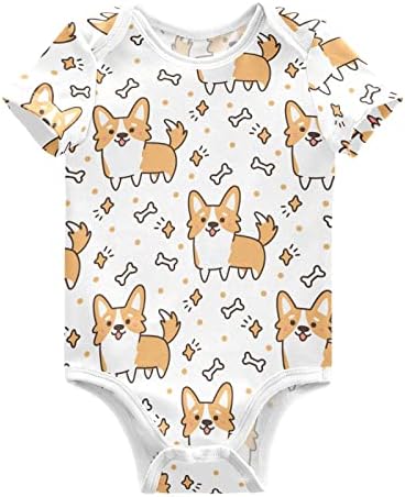 Baby BodySuits slatke mačke kratki rukav pamuk odijela za dječake djevojčice 0-24 mjeseci