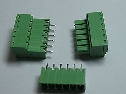 12 kom konektor za vijčani terminalni blok 3,81 mm 6-pinski/smjer zeleni priključni tip
