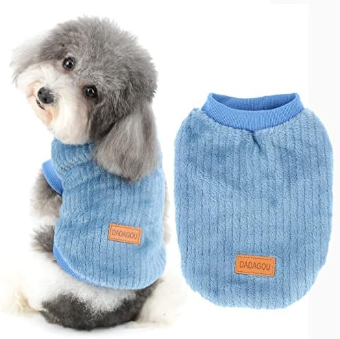 Ranphy Fleece PET džemper mali pas Zima odijela Dječak djevojka Puppy Cat Odeća meka flanel kaput Topla doggiranje