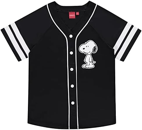 Kikiriki dame Snoopy bejzbol dres snoopy Charlie Brown, Woodstock, Linus mrežica za bejzbol dres