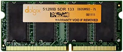 Dolgix 512MB SDRAM 133MHZ SODIMM PC133 LAPTOP memorija Ram
