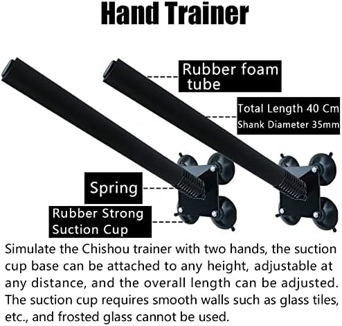 Wing Chun lutka za borilačke vještine, prenosivi uređaj za obuku ručne ruke, multifunkcijski zidni trening za