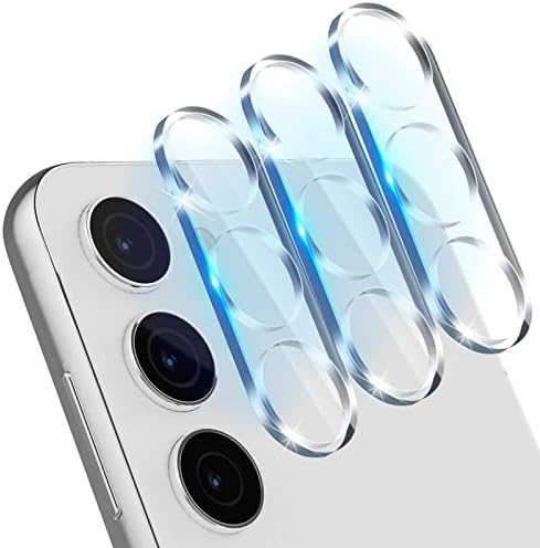 CloudValley [3 Paket kamera objektiv zaštitnik za Samsung Galaxy S23 / S23 Plus, 9h ultra tanak kaljenog stakla poklopac protiv ogrebotina & amp; Case Friendly [ne utiče Flash & Night Shot], transparentan