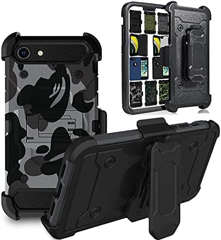 Durasafe Cules Iphone 6 Plus iPhone 6s Plus 5.5 [2014/2015] A1522 A1524 A1593 A1634 A1687 A1699 Anti-Shock tanka zaštitni poklopac - mornarična plava