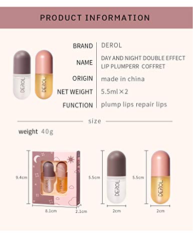 Syrup Cosmetics Lip Plumper, sirup Day and Night Lip Plumper, 2022 Novi Derol Lip Plumper Gloss, Lip Plumper