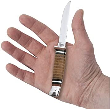 Case XX WR džepni nož fiksni oštrični polirani kožni predmet 379 - - Dužina zatvorena: 6 1/2 ukupnih