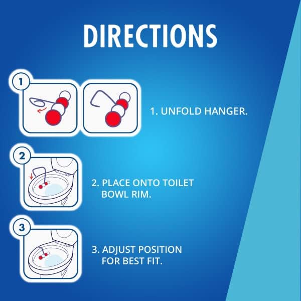 Soft piling 4-in-1 obruča WC školjka za čišćenje posude, alpska svježa metvica sa izbjeljivanjem,