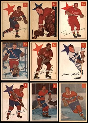 1954-55 Parkhurst Hokej na hokeju Kompletan set VG