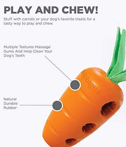 Petstages Poslastica Za Punjenje Šargarepe-Interaktivna Igračka Za Pse