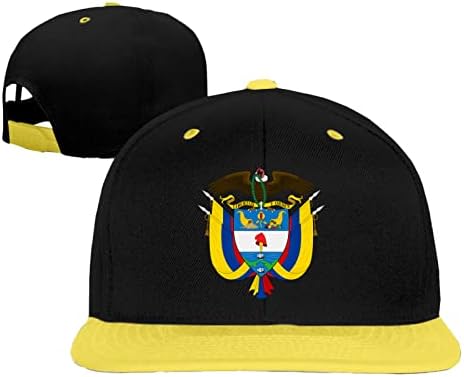 Nacionalni amblem Kolumbijske hip hop poklopce trčanja kape dječake djevojke biciklističke kapa za bejzbol šeširi