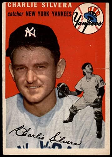 1954 FAPPS # 96 Charlie Silverya New York Yankees VG Yankees