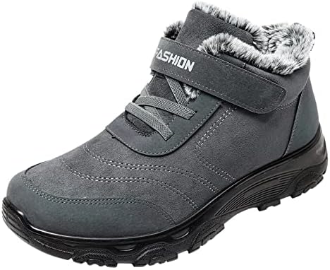 Yuhaotin Ženske čizme s potporom Luk podrška muškim velvet snježne zime zime cipele cipele s ravnim cipelama