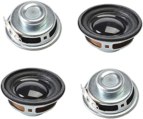 Heyarbeit 4pcs 3W 4 Ohm DIY magnetni zvučnik zvučnici Audio zvučnici 36 mm Prečnik okruglog oblika