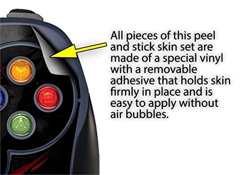 WrapTorSkinz WZ na crno - naljepnica u stilu kože odgovara Logitech F310 Gamepad kontroler